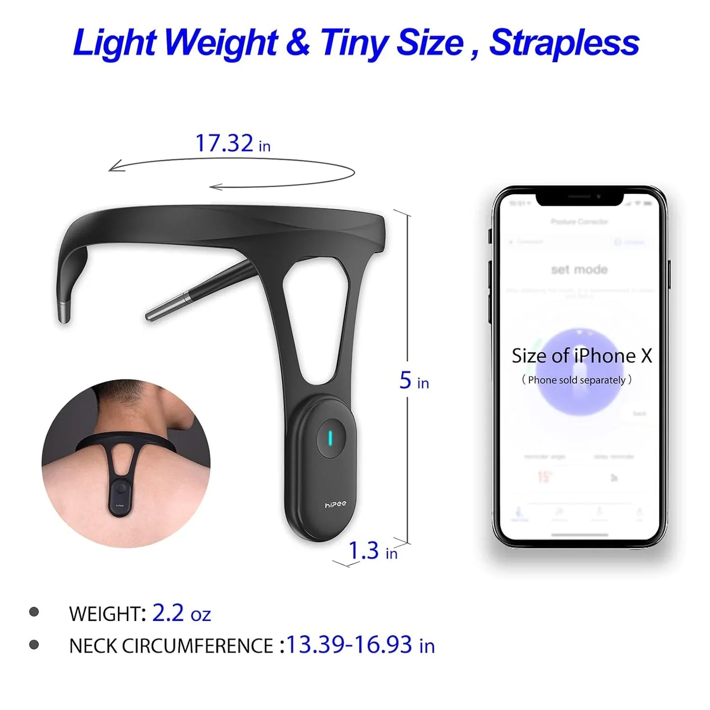 Smart Posture Pro on-body wear