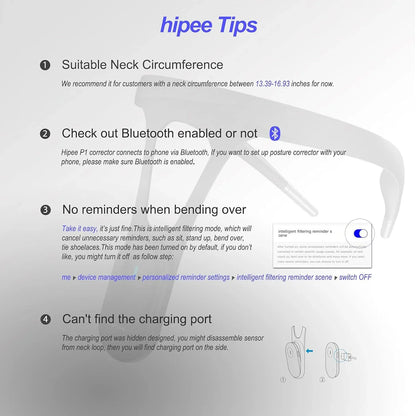 Smart Posture Pro charging USB-C